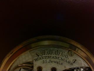 Antique Waltham Pocket Watch 1919